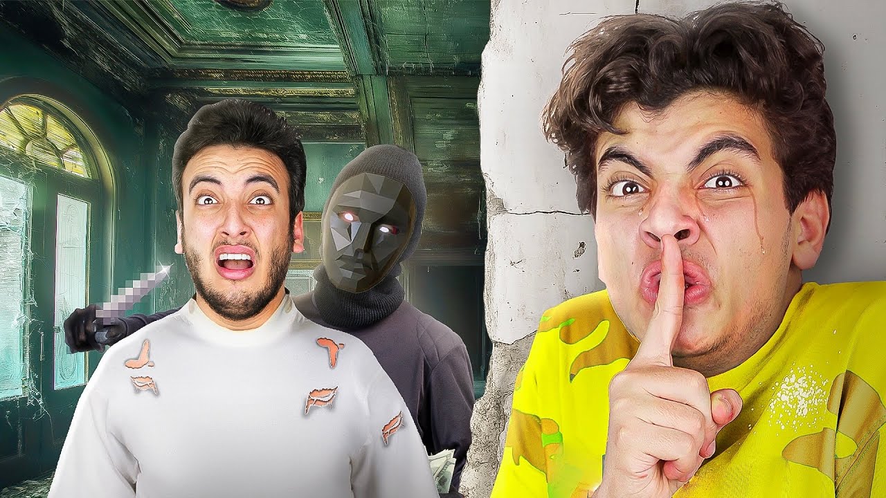 قفشنا حرامي ف الفيلا الجديده 😱 هجم على الحسن 😭 راح فيها 💔