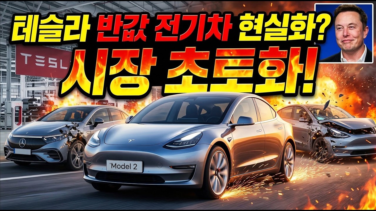 테슬라 '반값 전기차' 현실이 되다! 자동차 생태계 붕괴를 알리는 머스크의 소름 돋는 운전대 없는 무인 택시, 미국 법까지 바꿨다! 엔비디아 AI 혁명에 올라탄 일론 머스크의 독주