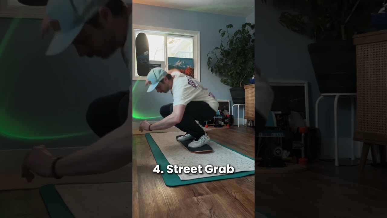 No Trucks, No Problem! 6 Classic Carpet Skateboard Tricks! #skateboarding