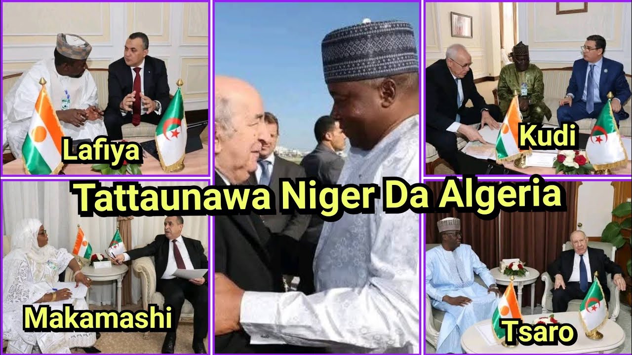 Tsaro, Makamashi, Lafiya Da Ilimi &ndash; Nijar Da Algeria 🚨Ministoci Sun Fara Aiki Kai Tsaye 🇳🇪🤝🇩🇿