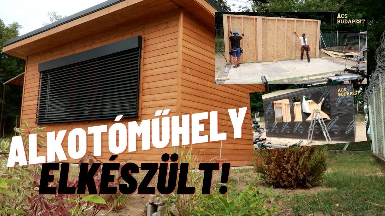 Elkészült az alkotóműhely! - Visszatérés a helyszínére