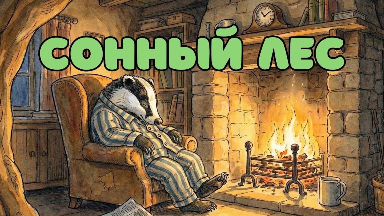 Как звери ложатся спать? 🐻🐰 Лесная сказка на ночь