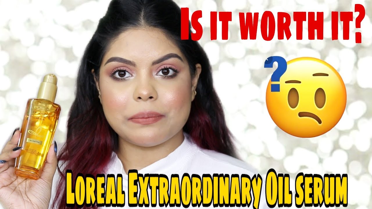 It’s a true Frizz killer! This new Hair serum is magic!  Loreal EXTRAORDINARY OIL SERUM REVIEW