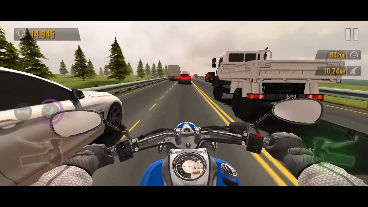 Jogo da moto dando grau 