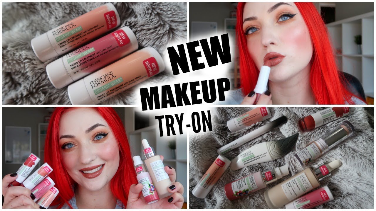 NEW Physician's Formula Organic Wear Makeup Try On + Thoughts