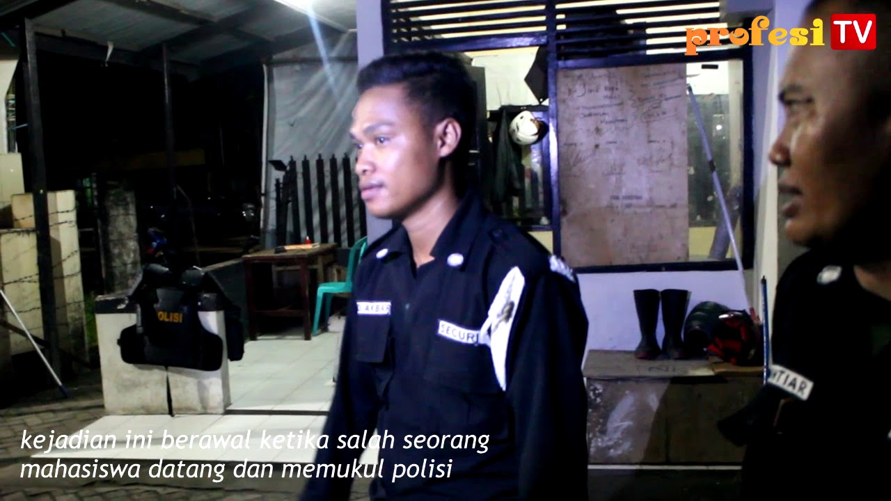 Ini yang Terjadi Saat Polisi Baku Serang dengan Mahasiswa UNM