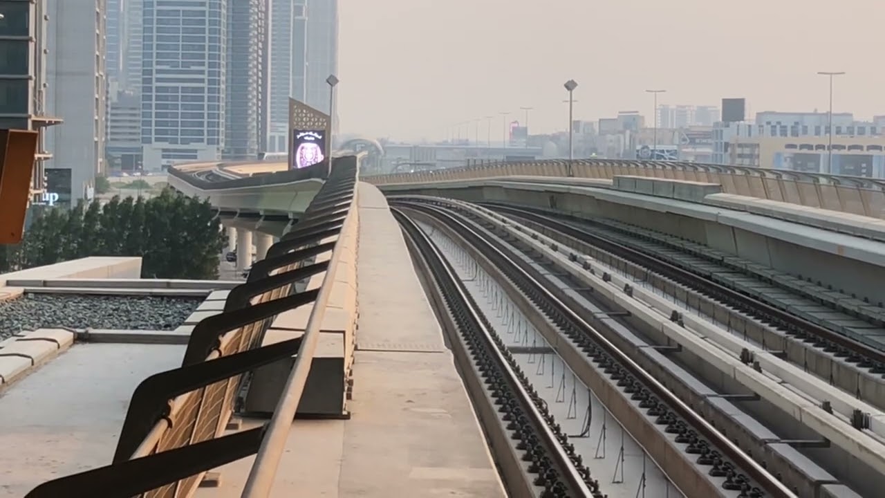 Dubai Metro | Kinki-Alstom Train 6 (Alstom on Red Line)
