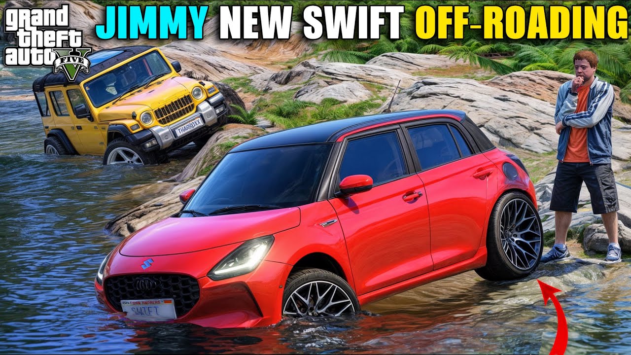 JIMMY NEW SWIFT OFF-ROADING | GTA V GAMEPLAY | GTA 5 | GTA V GAMEPLAY | GTA 5