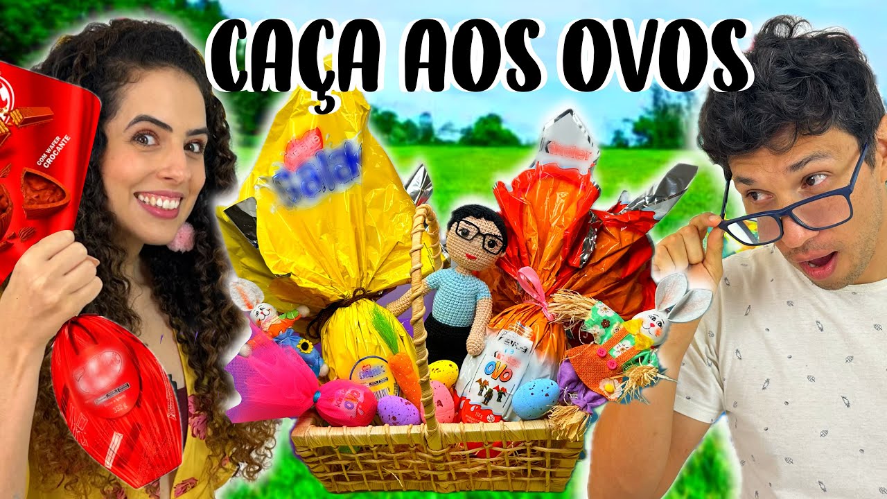 CAÇA AOS OVOS DE PÁSCOA CRIATIVA! Será que Nicolas encontrou? Paula Stephania