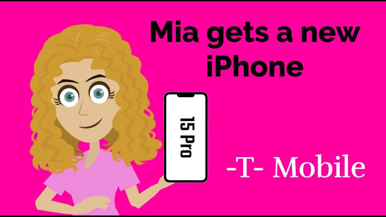 Mia gets a New iPhone
