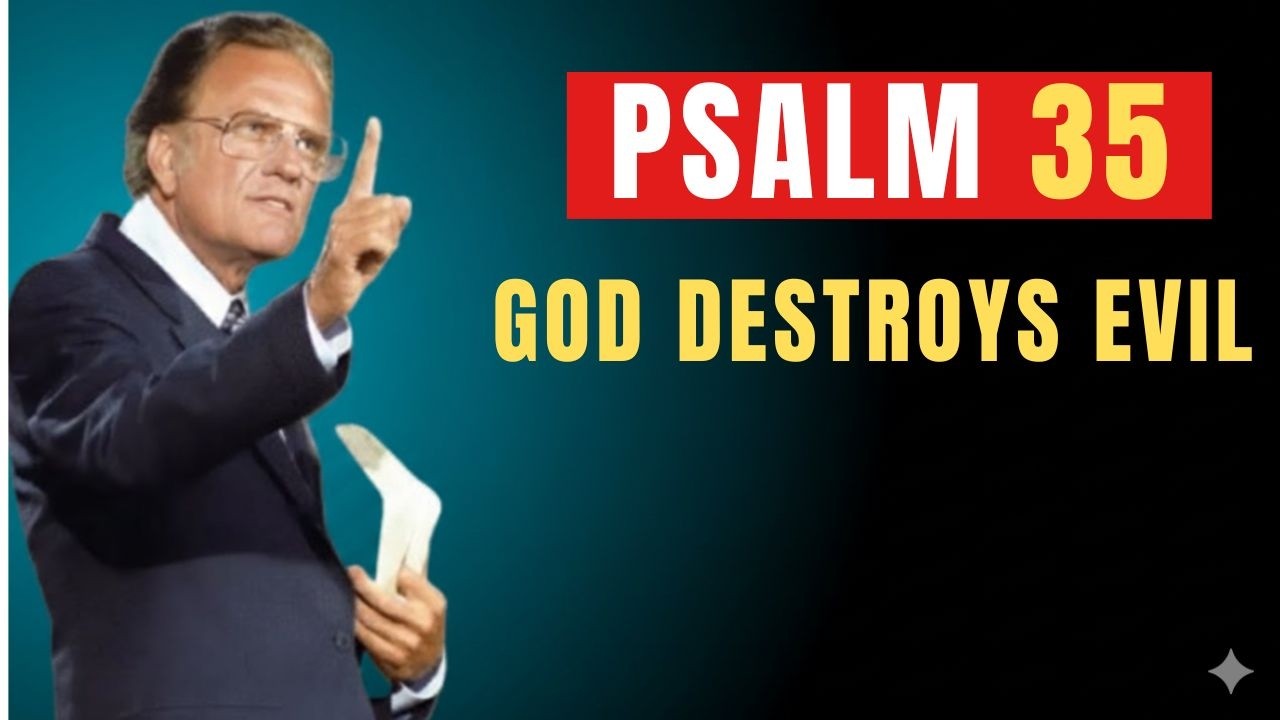 Pray Psalm 35 and Watch God Scatter All Your Enemies Now! | Billy Graham | Powerful Prayer