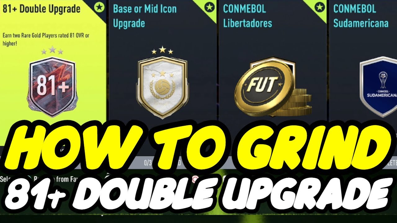 How To Grind The 81+ Double Upgrade SBC In FIFA 22 Ultimate Team