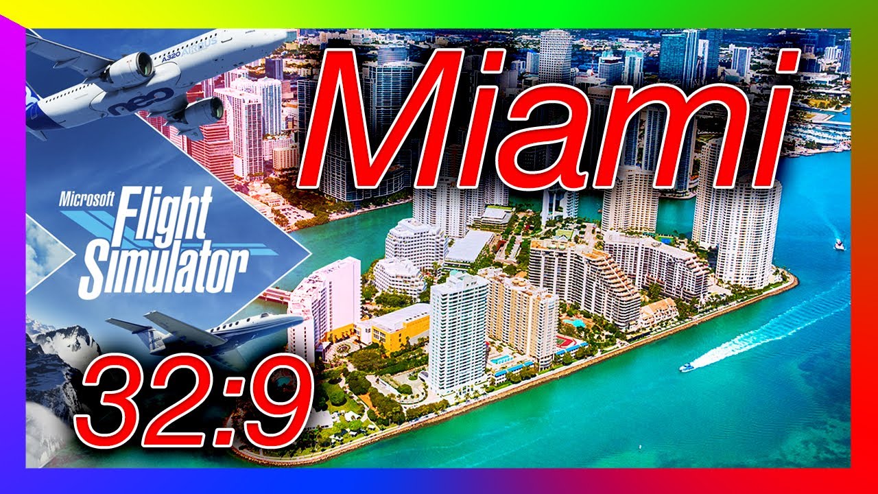 🔴 Flight Simulator 2020: Miami, USA | 5K 60FPS