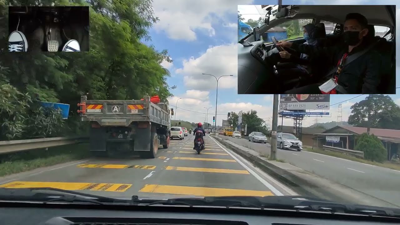 Tips Memandu Dengan Tenang Dan Selamat Di Jalan Raya | Kereta Manual | Laluan A | Desalita