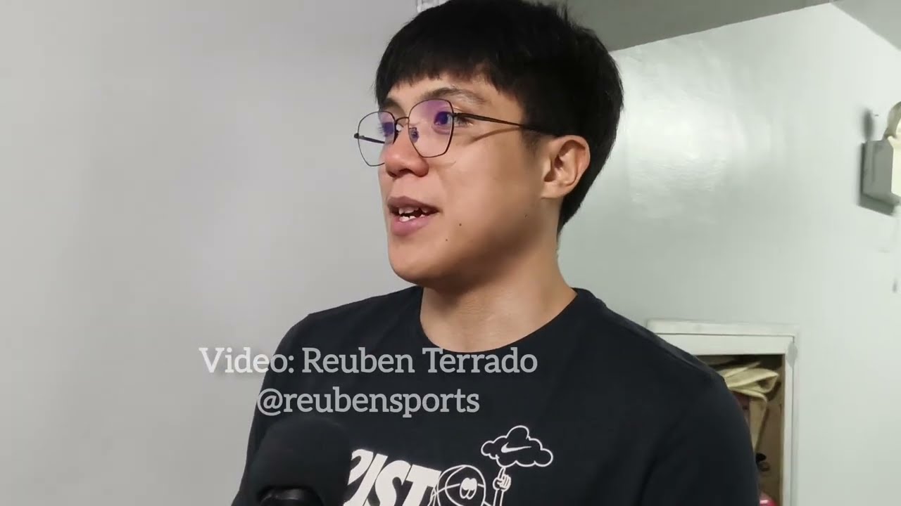 MANU CODIÑERA, SON OF PBA LEGEND JERRY, ON APPLYING FOR THE SEASON 50 DRAFT