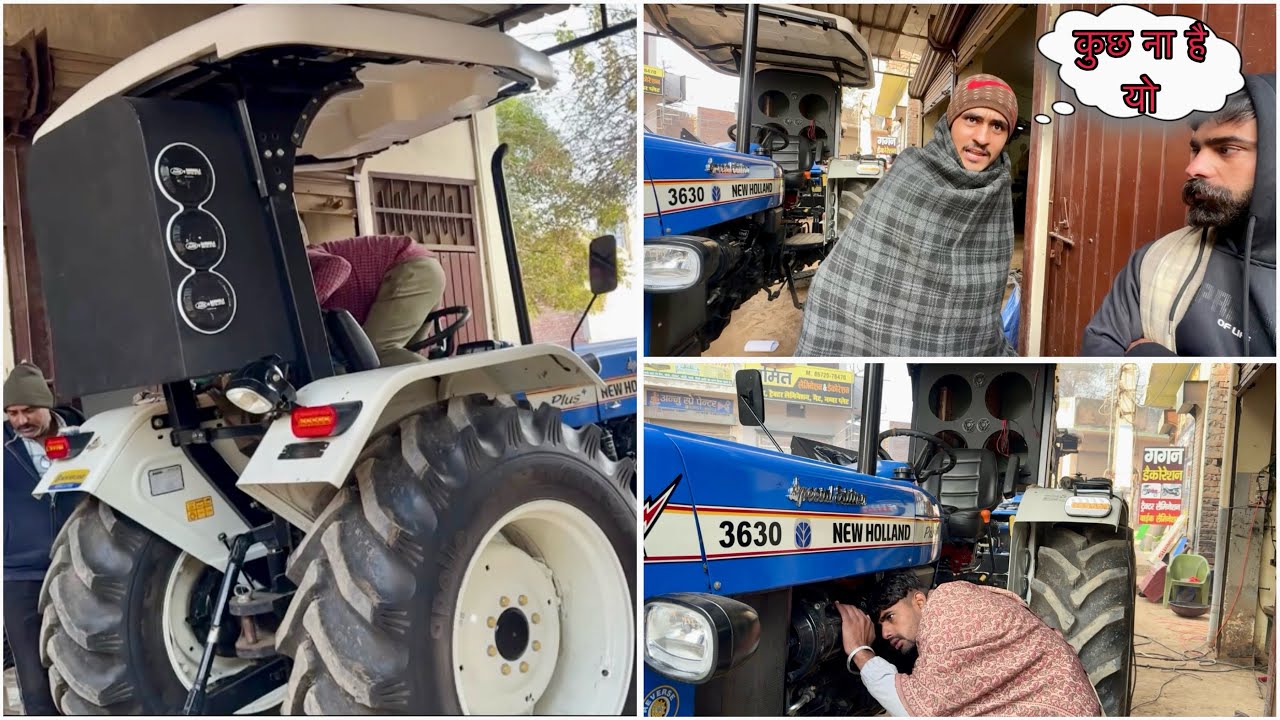 न्यू हॉलैंड और फ़ार्म्ट्रैक वालो में लगी जिद्द। NEW HOLLAND 3630 music Work || VIKRAM THUA ||
