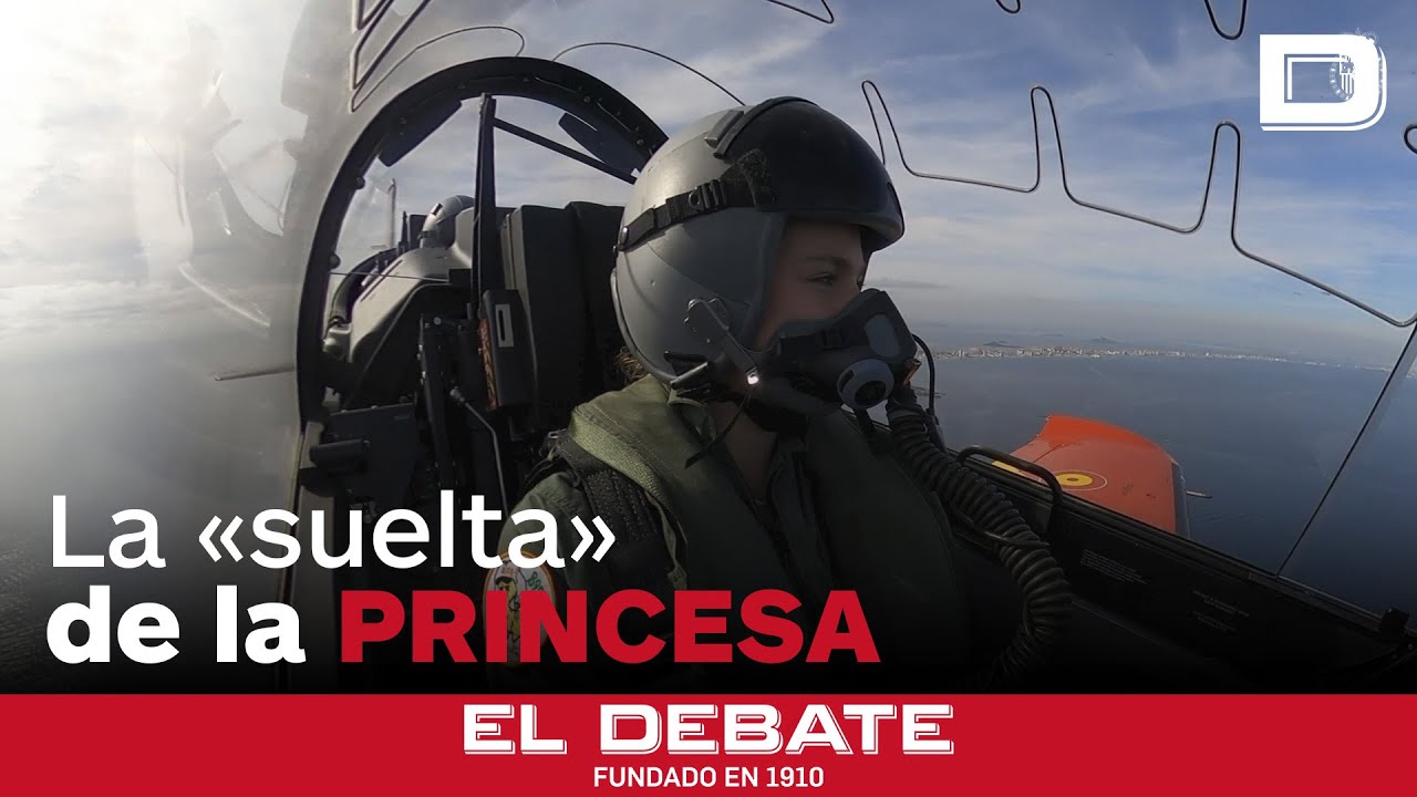 La Princesa Leonor realiza su primer vuelo en solitario
