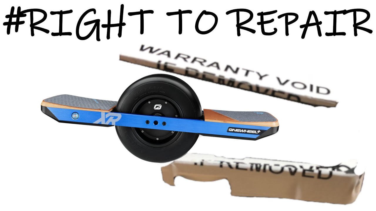 #righttorepair - Onewheels