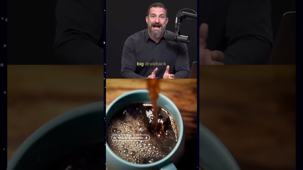 ☕ Coffee Does Boost Brain Power&hellip; If You Do THIS | Dr. Andrew Huberman Explains 🧠 #neuroscience
