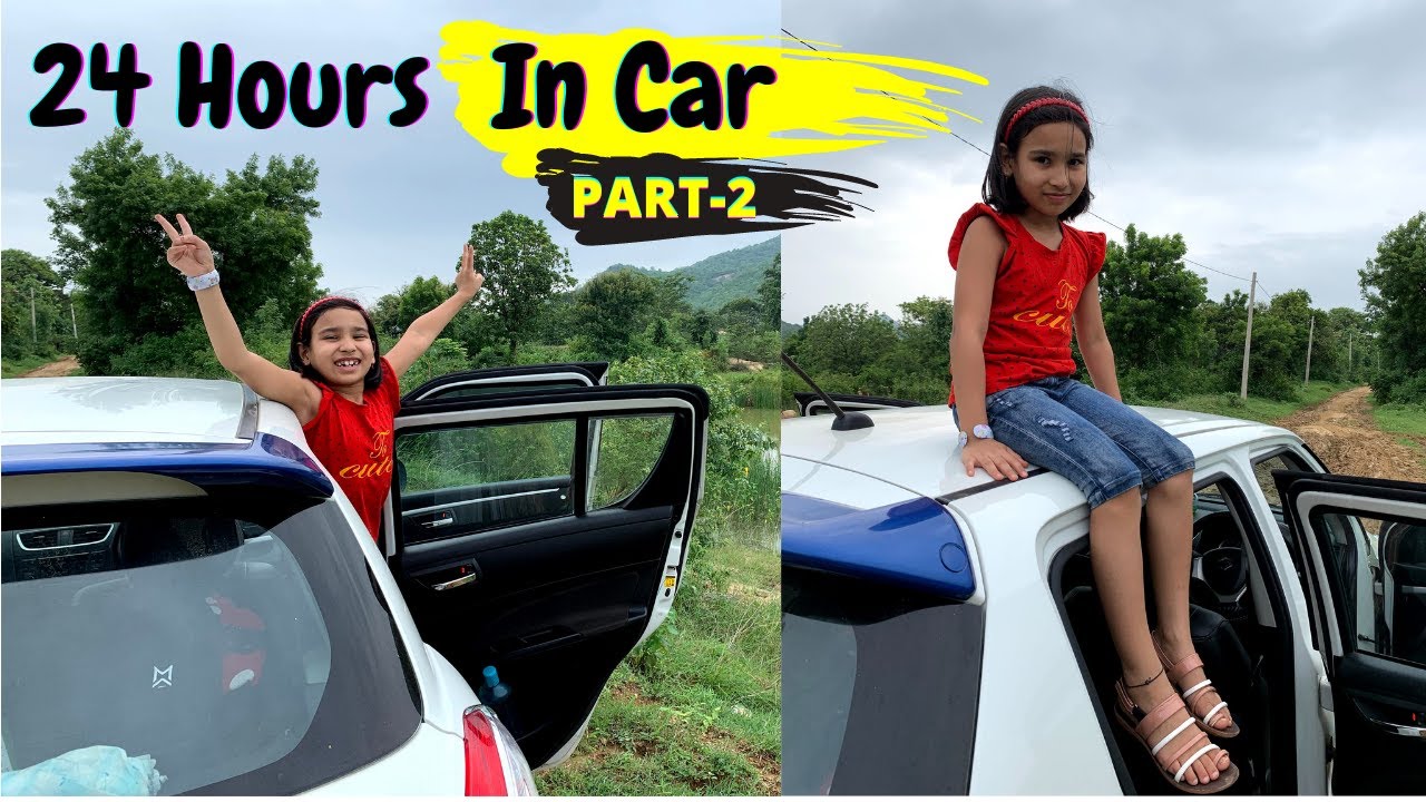 24 hours in car challenge  part-2 | #LearnWithPari @LearnWithPari