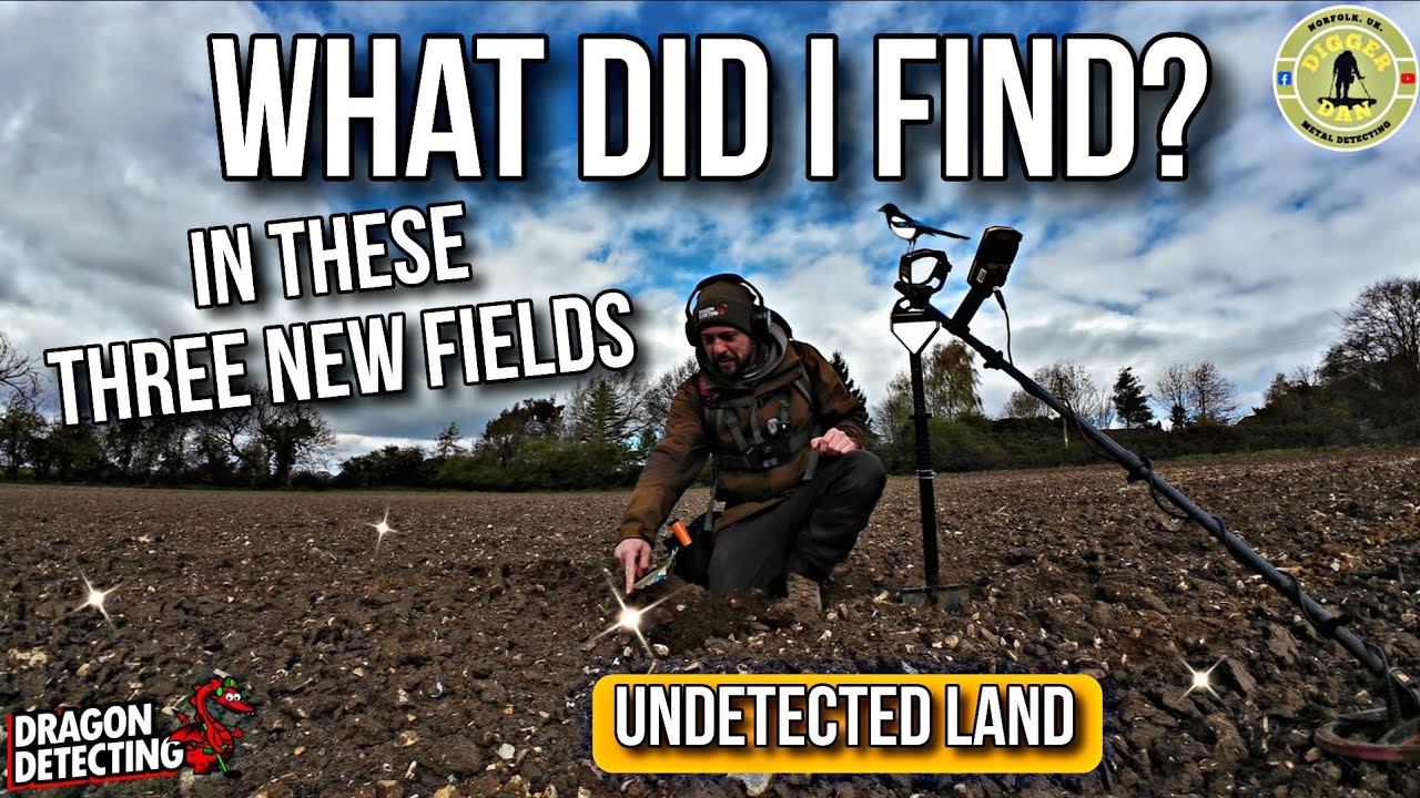 ✨️What Did I Find?✨️ In These Three New Fields | Metal Detecting UK | Undetected Land #vlog #youtube