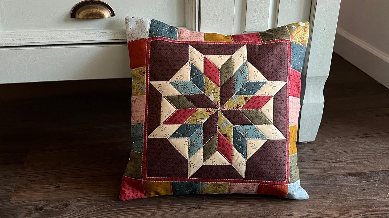 Patchwork Lone Star Block – Step-by-Step Tutorial!