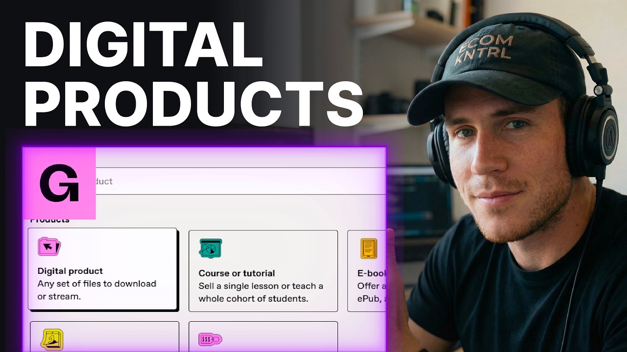 How To Sell Digital Products On Gumroad (2026) | Product Setup