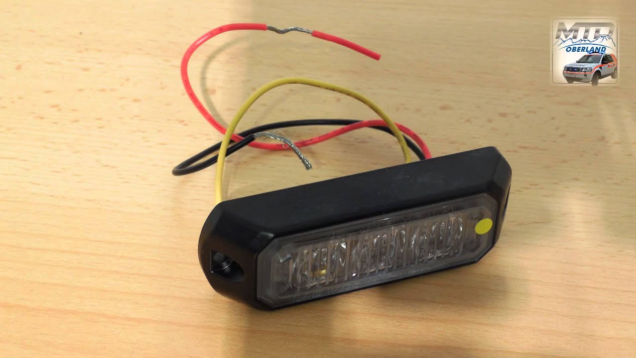Warnleuchtencheck - Axixtech Frontblitzer Teil 1 [Axixtech MiniStealth MS3 LED )
