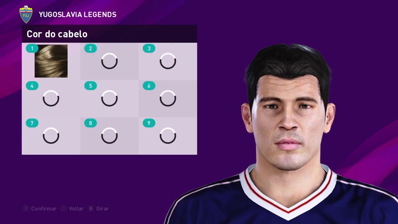 SAVO MILOSEVIĆ - FACE BUILD - PES 2020