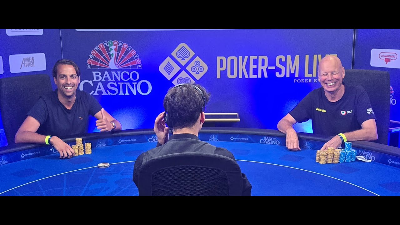 Poker-SM 2024 Main event finalbord - Alla headsuphänder