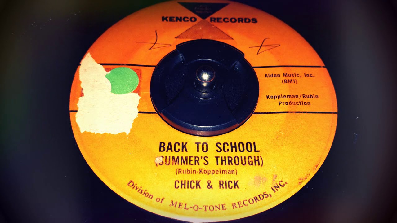 TEEN Chick and Rick - Back To School (Summer's Through) (1961)