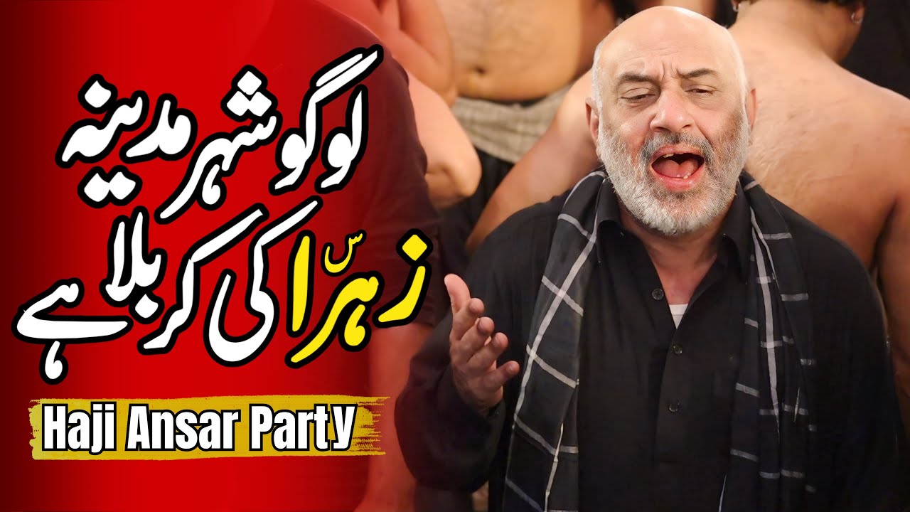 Ayyam E Fatmiya Noha | Haji Ansar Party | Logo Shehar Madina Zahra Ki Karbala Hai | Bibi Fatima Noha