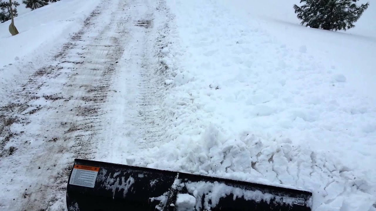Ferris Zero Turn Snowplow