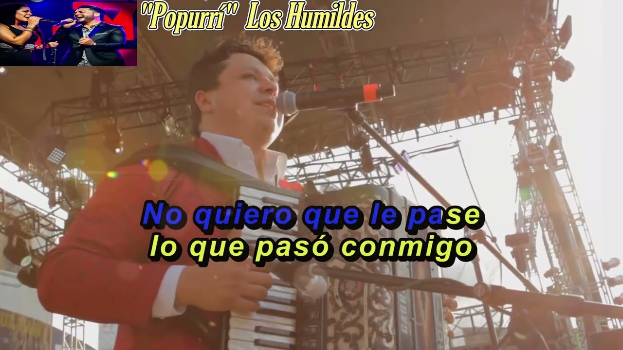 Karaoke 🎤  Popurrí  Matón ♪  Los Humildes