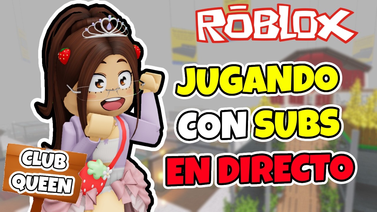 EN DIRECTO JUGANDO CON SUBS ROBLOX 💗😝 Vertical