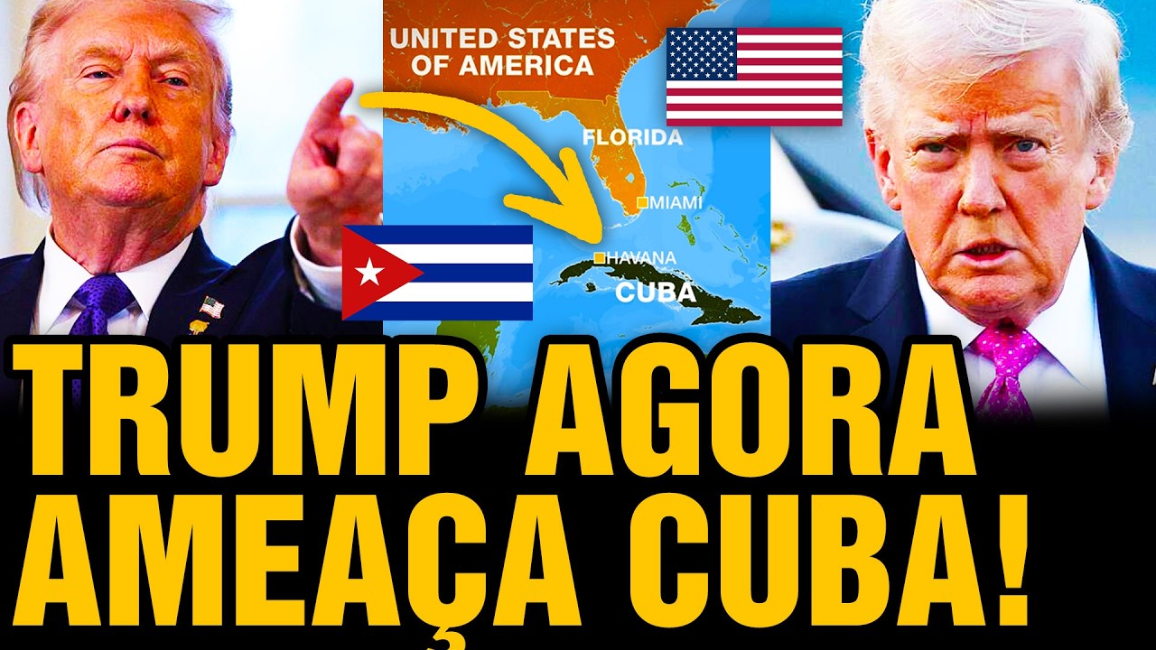 ‘NAÇÃO FRACASSADA’: TRUMP parte pra cima de Cuba e acende alerta na América Latina inteira 😱 🇨🇺 🇺🇸