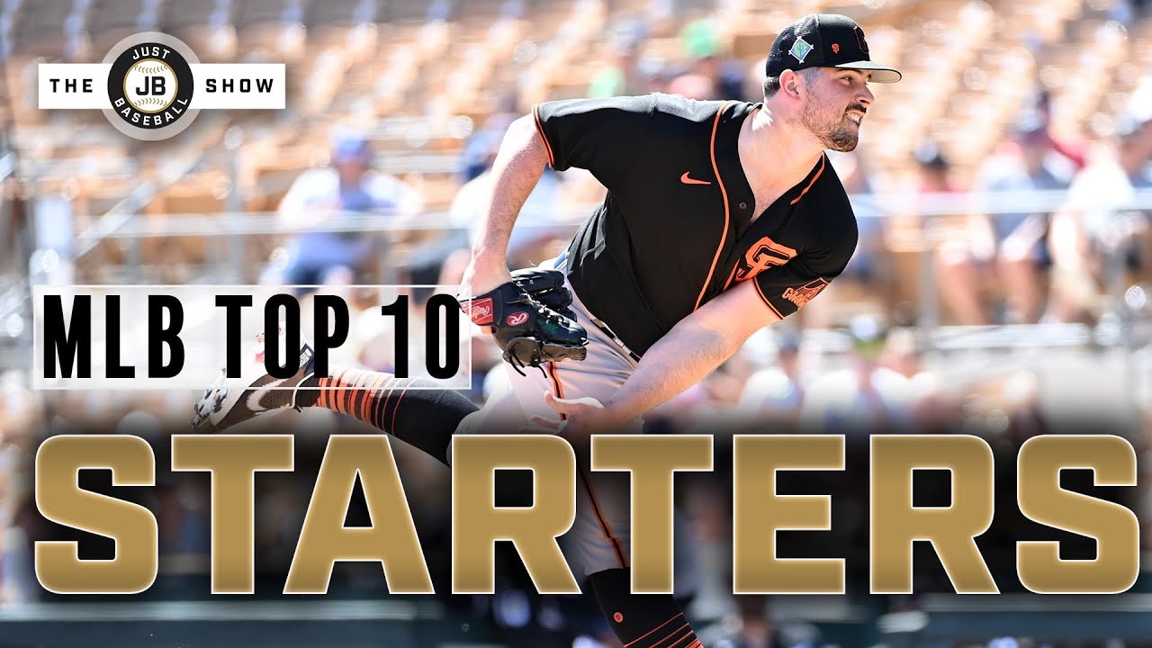 The Top 10 Starting Pitchers In Baseball RIGHT NOW