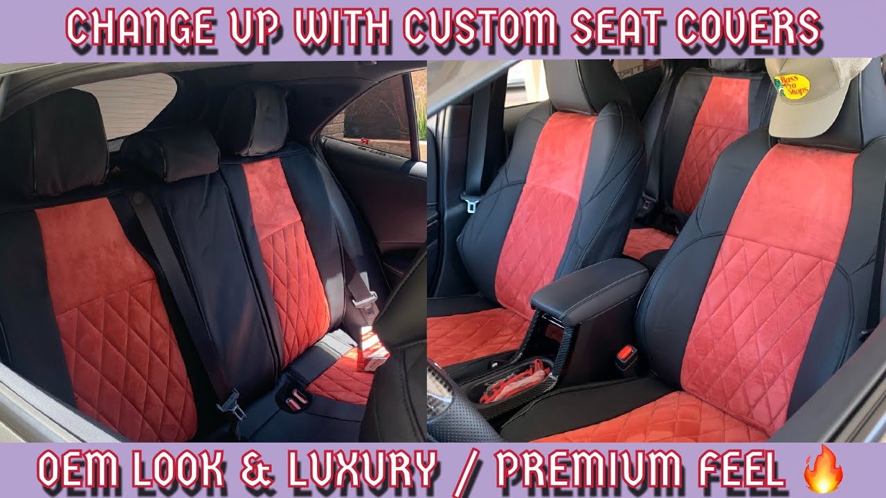 HOW TO UPGRADE YOUR INTERIOR CUSTOM SEAT COVERS I TOYOTA COROLLA HATCHBACK 2019/20/21/22 (PART 2/3)