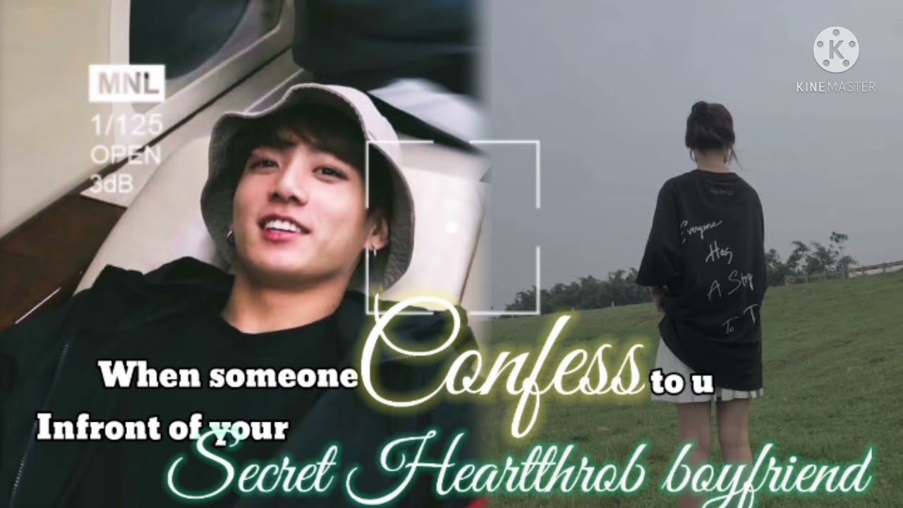 jk ff when someone confess to you infront of your secret heartthrob boyfriend |Mimin fics ✨
