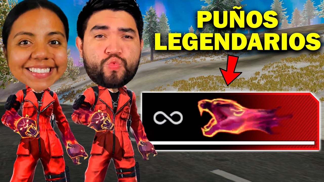 NOS SACAMOS LOS NUEVOS PUÑOS LEGENDARIOS EN FREEFIRE 😍