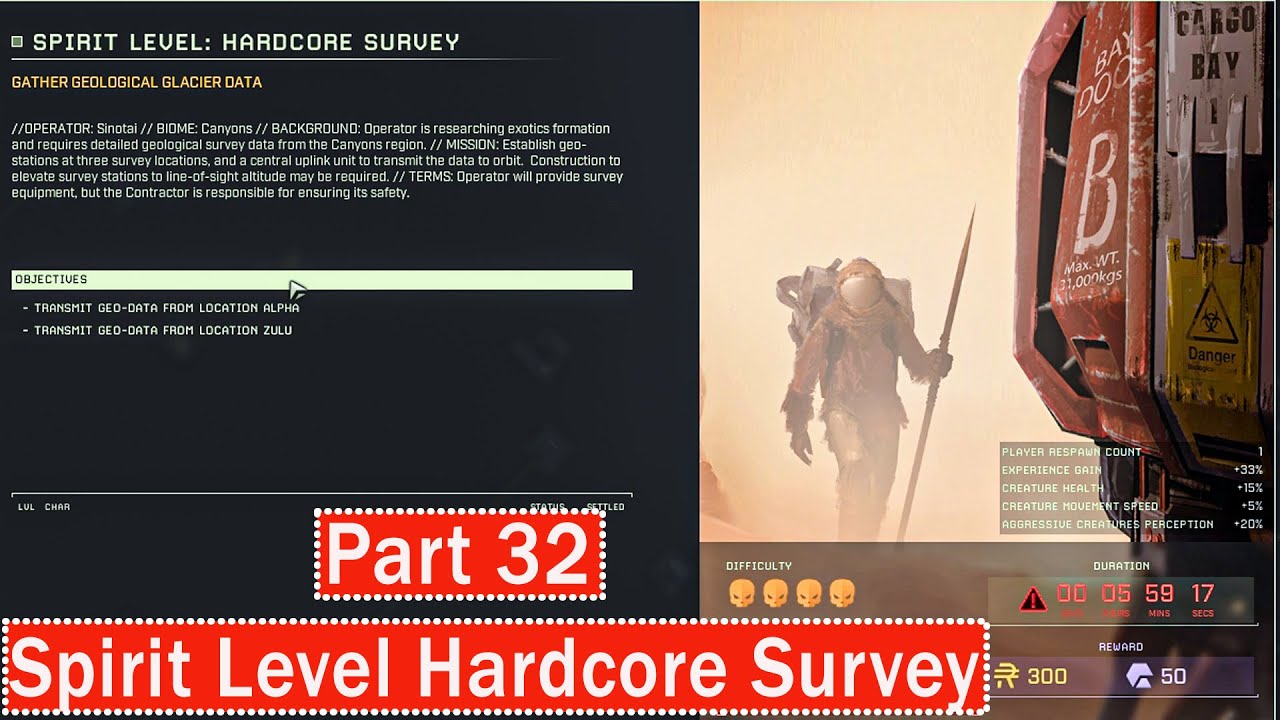 ICARUS: Spirit Level Hardcore Survey Canyons Part 32