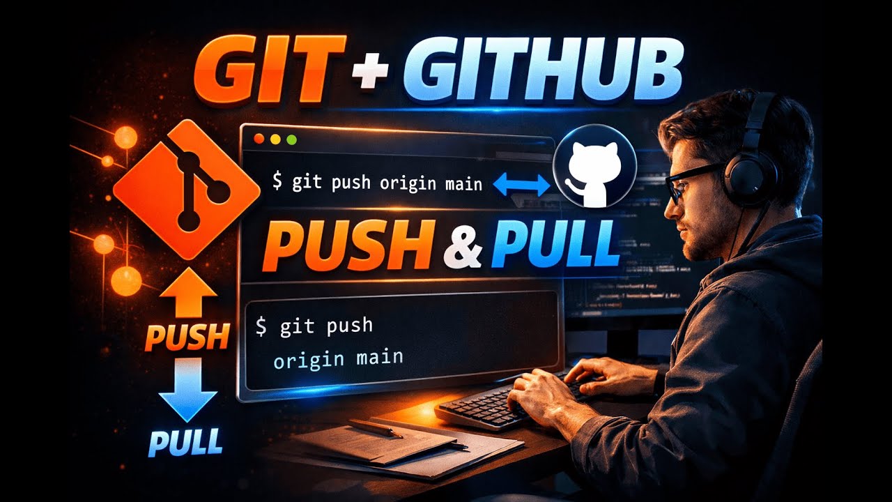 Git + GitHub: push, pull і робота з remote repository