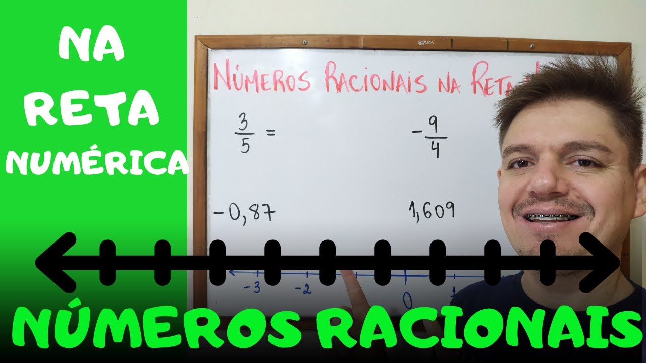 NÚMEROS RACIONAIS na Reta Numérica - Exercícios e Exemplos - 7º ano - AULA 29