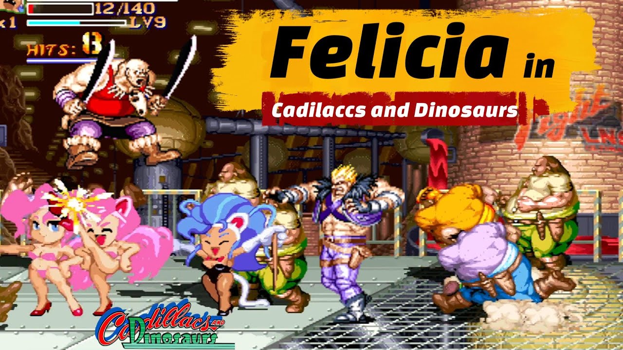 Felicia in Cadillacs and Dinosaurs – Darkstalkers Crossover Madness | OpenBOR