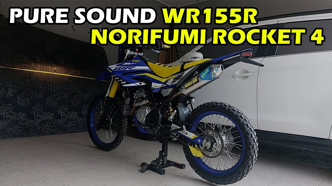 WR155R - THE PURE SOUND OF WR155R WITH NORIFUMI ROCKET 4  | #Motovlogindonesia #motovlog #wr155r