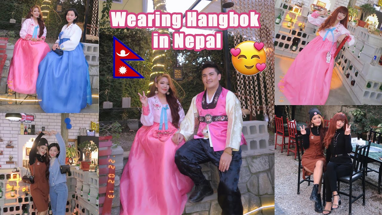 Wearing Hangbok in Nepal ll Yeshidon