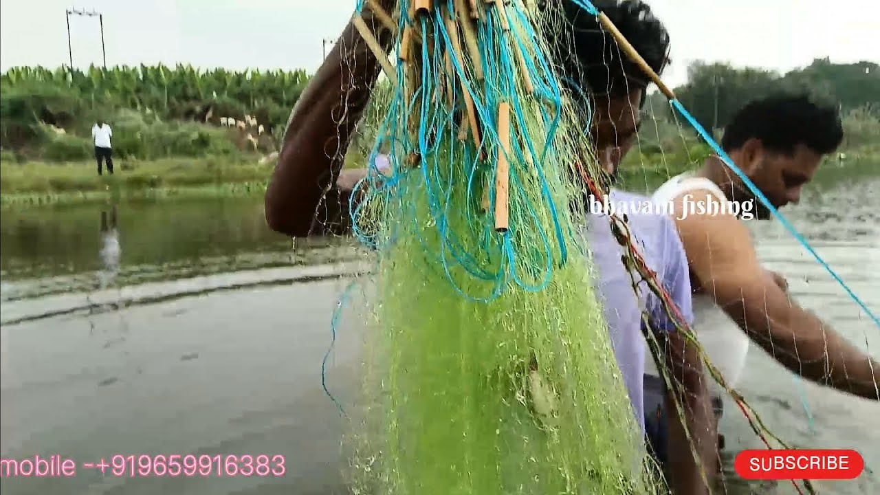 தக்கை வலையை பயன்படுத்தி மீன்பிடித்தல்#traditional indian fishing method