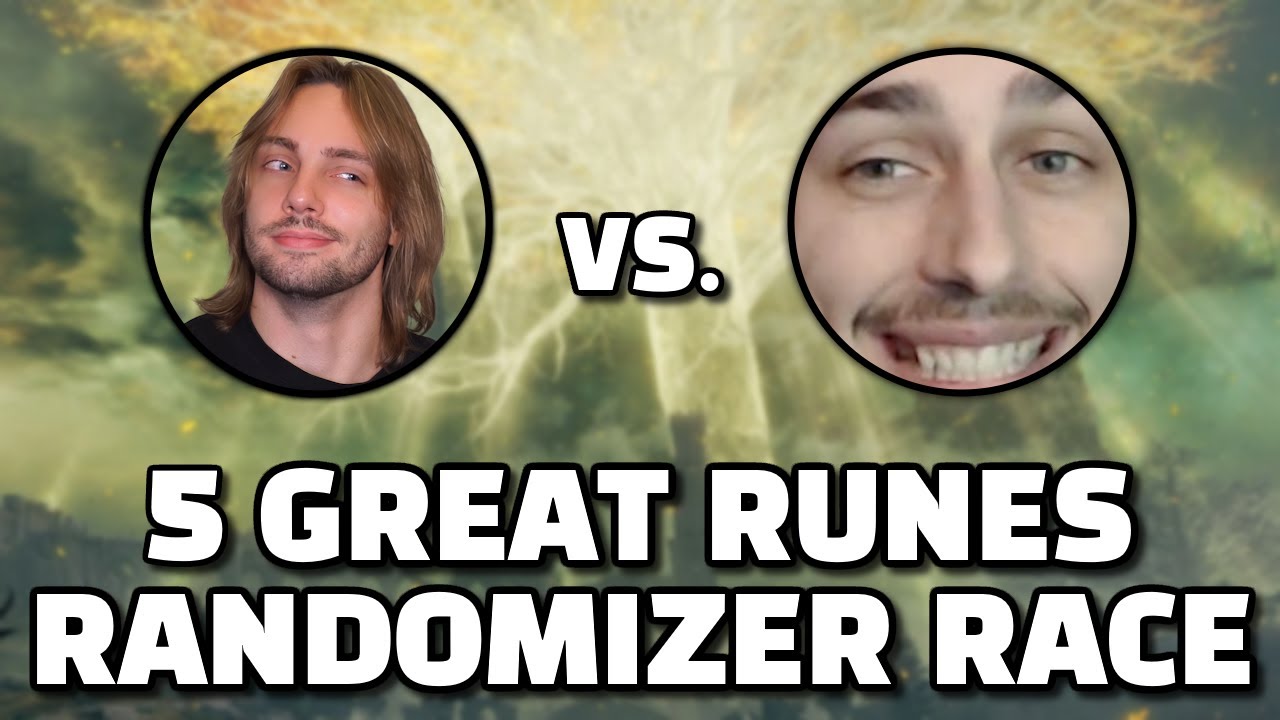 We did a 5 Great Rune Randomizer but with FAST race settings...