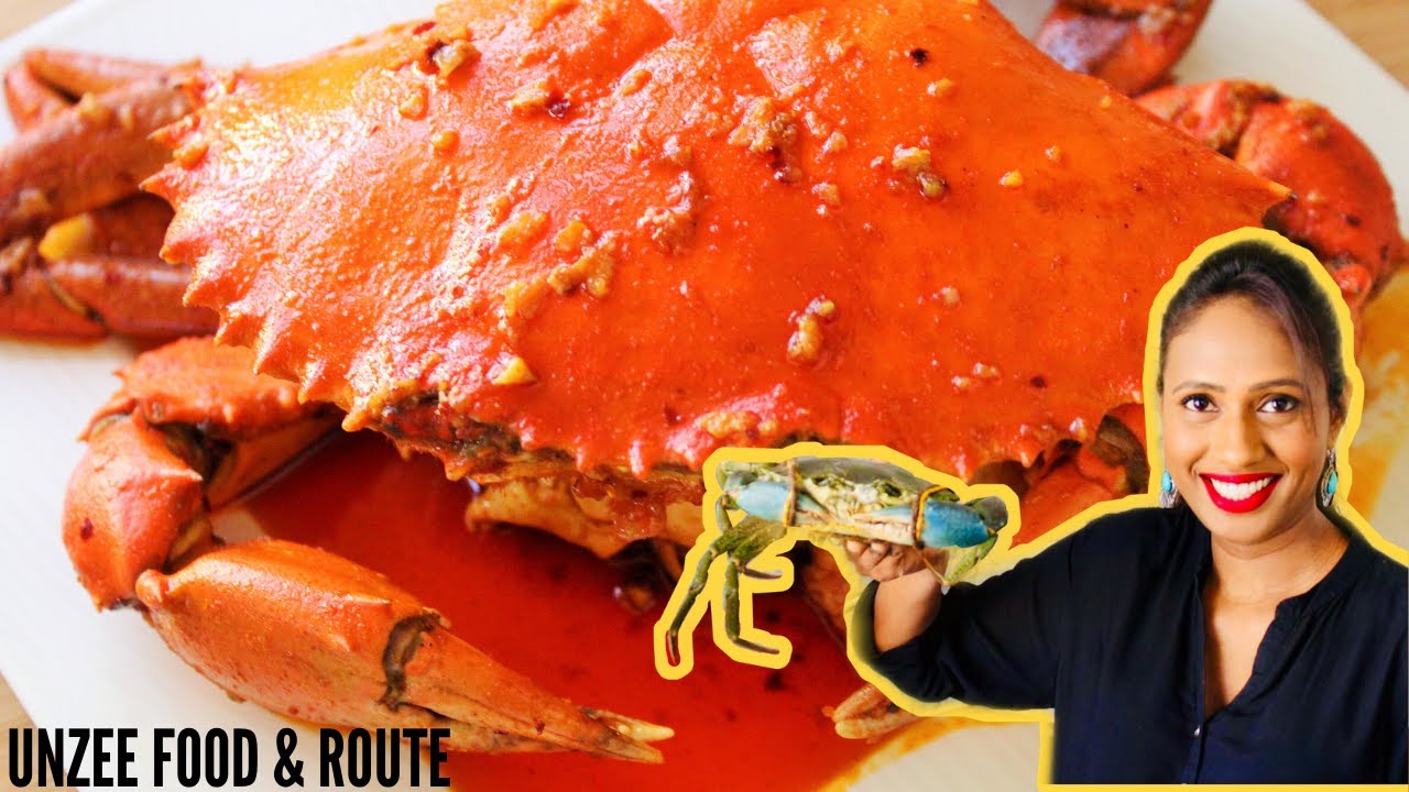 Freshest Chilli Garlic Crab 💯 🌶🦀 - Unzee Food And Route.