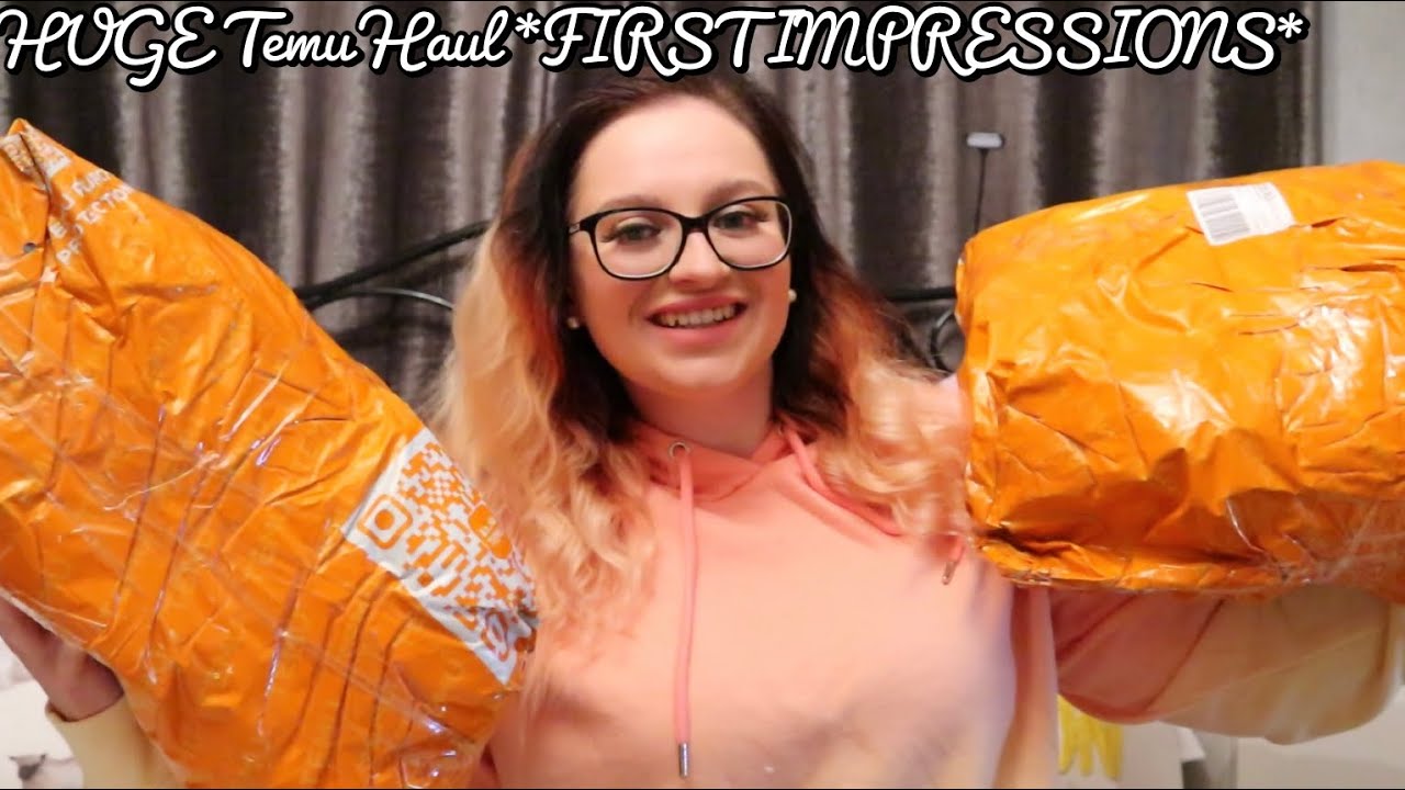 HUGE Temu Haul *FIRST IMPRESSIONS - AD*